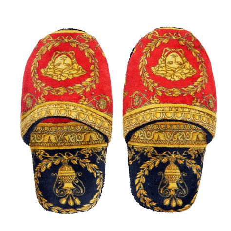 versace red slippers|Versace slippers for women.